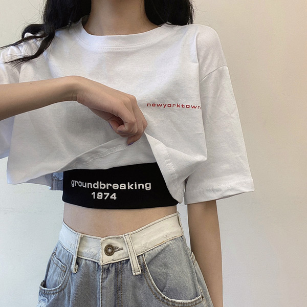 tシャツ レディース プリント コーヒー カットソー 夏服 オシャレ きれいめ インナー Ｔシャツ 半袖 ショート丈 トップス ファッション 可愛い カジュアル tops1706-1.jpg?fitin=720:720