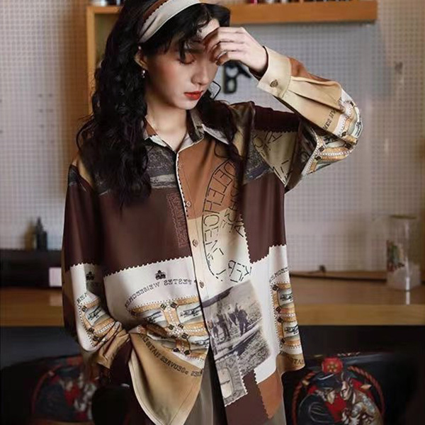 M.Y.O.B NYC 長袖 写真 フォト プリント カラフル かわり芽］山旅写真 ロングスリーブTシャツ ～フォトグラファーコラボ