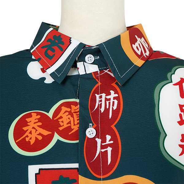 柄シャツ 漢字 カンジ 中国 中国語 看板 サインボード チャイナ