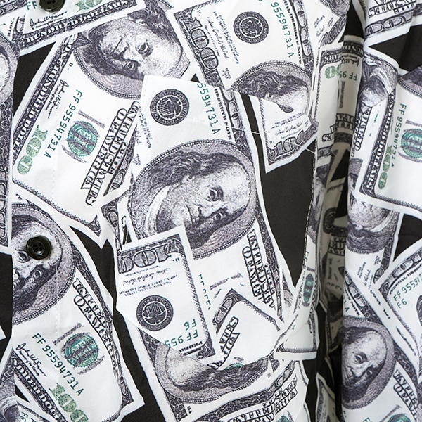 新品 $ ドル札 紙幣 お札 ヒラヒラ舞う お金 マネー 大金 ばら