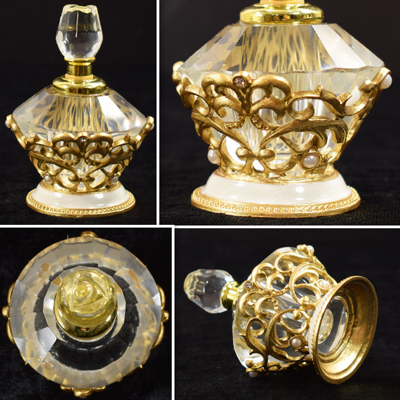 Gold & Glass ゴールドガラス パヒュームボトル コーン 香水瓶 パヒュームボトル 円すい |  | 02