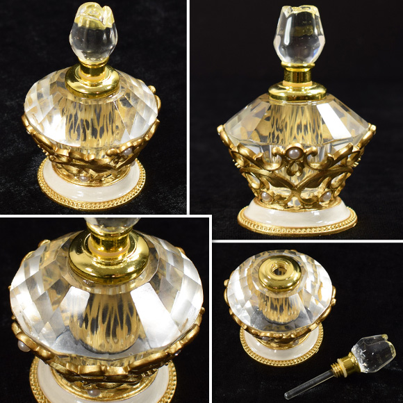 Gold & Glass ゴールドガラス パヒュームボトル コーン 香水瓶 パヒュームボトル 円すい |  | 03
