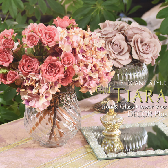 アンティーク　花瓶　ステンドグラス風 ガラスステッカー ステンドグラス 教会風 花瓶 フラワー パターン