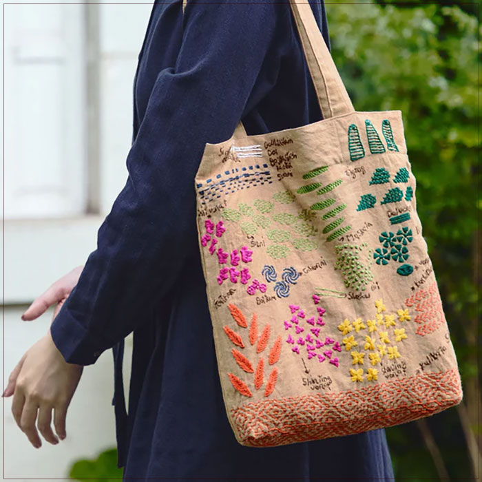新品未使用　FELLER ハワイアン刺繍 トートバッグ 新品未使用 FELLER ハワイアン刺繍 トートバッグ