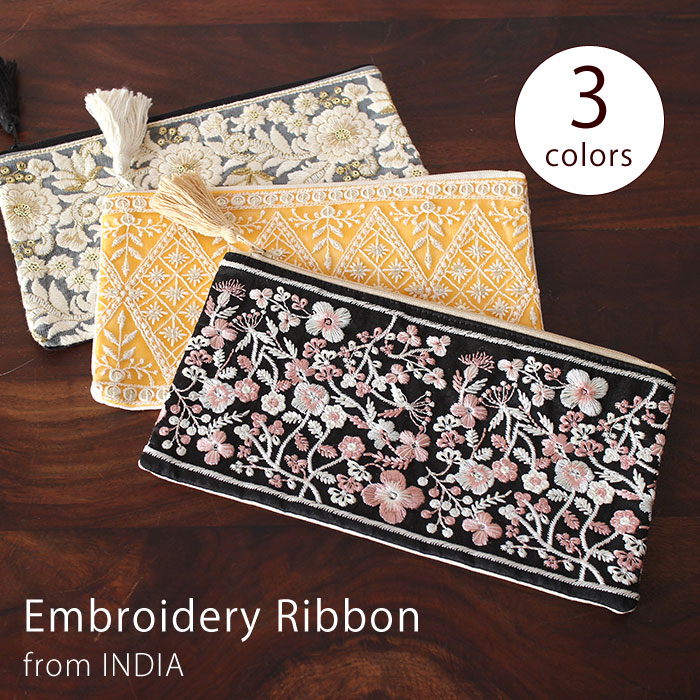 コロ様 インド刺繍生地 ポーチ ハンドメイド コロ様 インド刺繍生地 ポーチ ハンドメイド 🌼🫧𓏸𓈒 𓂃🌼.* インド
