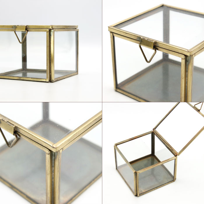 ガラスケース アクセサリーケース （モロッカンガラスボックス