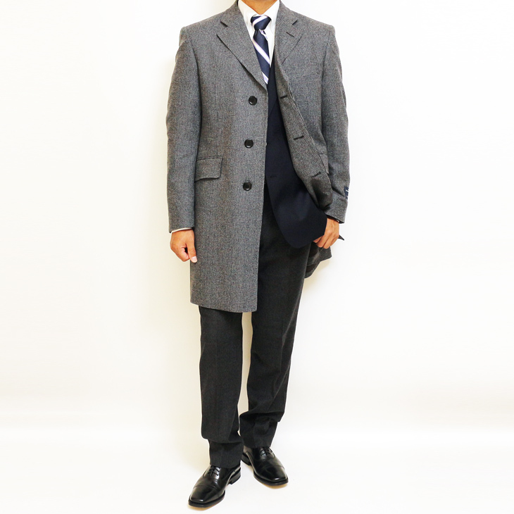 ZEGNA（ゼニア） メンズチェスターコート 秋冬 新品 エルメネジルド