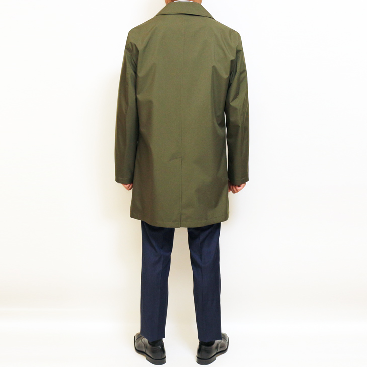 2024 新作 新品 アパレル営業マンご用達 メンズ ステンカラーコート 撥