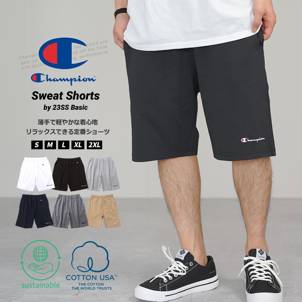 特価 champion チャンピオン shorts ショーツ XL 黒 BLACK agapeeurope.org