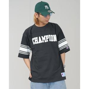 Champion チャンピオン フットボールTシャツ メンズ 23SS アクションスタイル C3-X...