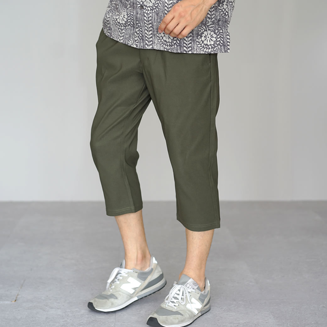 接触冷感 スリム ストレッチ クロップドパンツ メンズ 7分丈 おしゃれ ブランド 人気 春 夏 |  | 05