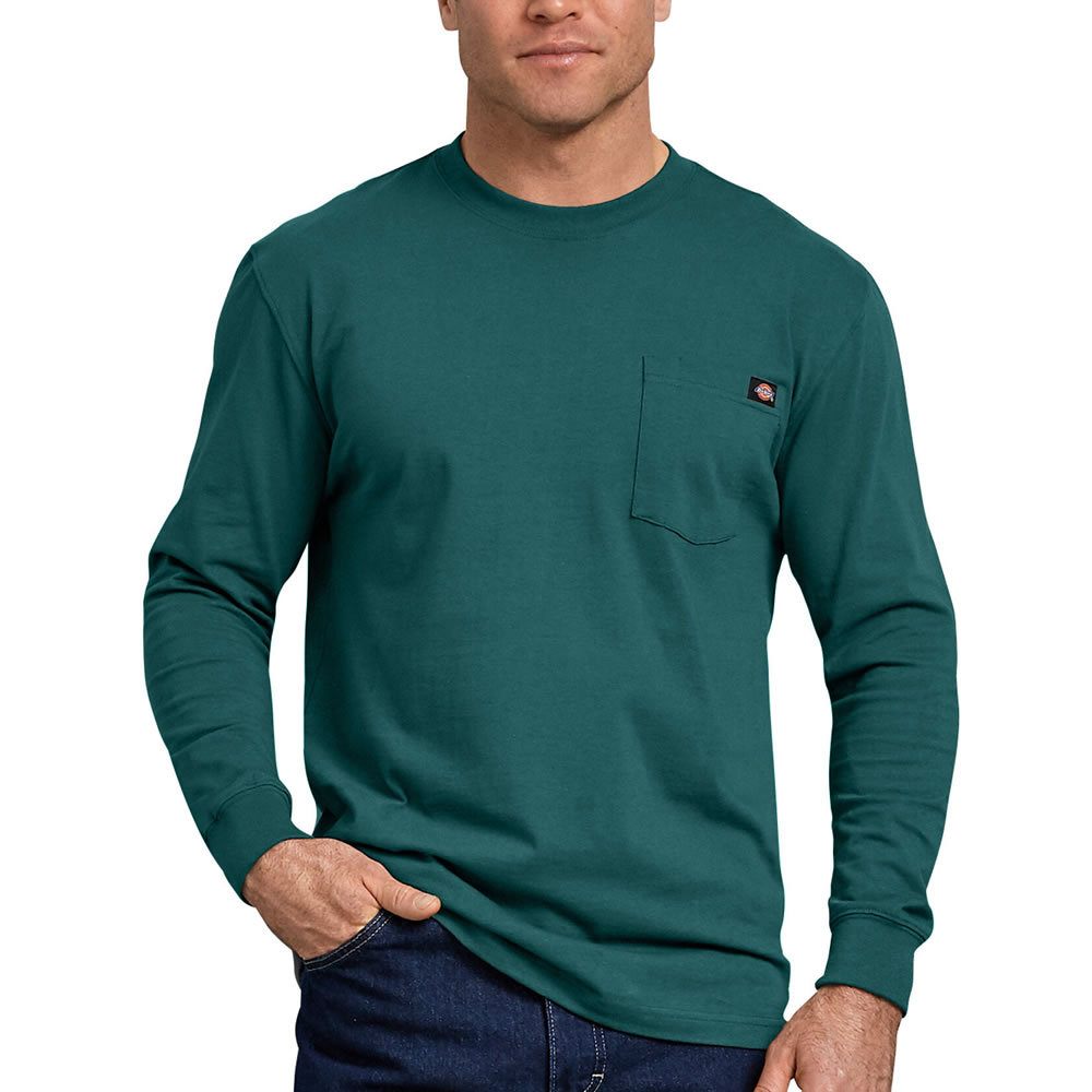 Dickies ディッキーズ ロンT 長袖 ポケットTシャツ ポケT カットソー メンズ おしゃれ ブランド ロゴ ワンポイント 大きいサイズ ゆったり ファッション USA企画 | Dickies | 10