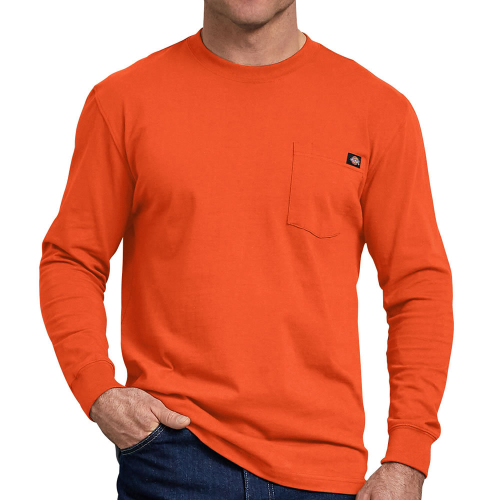 Dickies ディッキーズ ロンT 長袖 ポケットTシャツ ポケT カットソー メンズ おしゃれ ブランド ロゴ ワンポイント 大きいサイズ ゆったり ファッション USA企画 | Dickies | 07