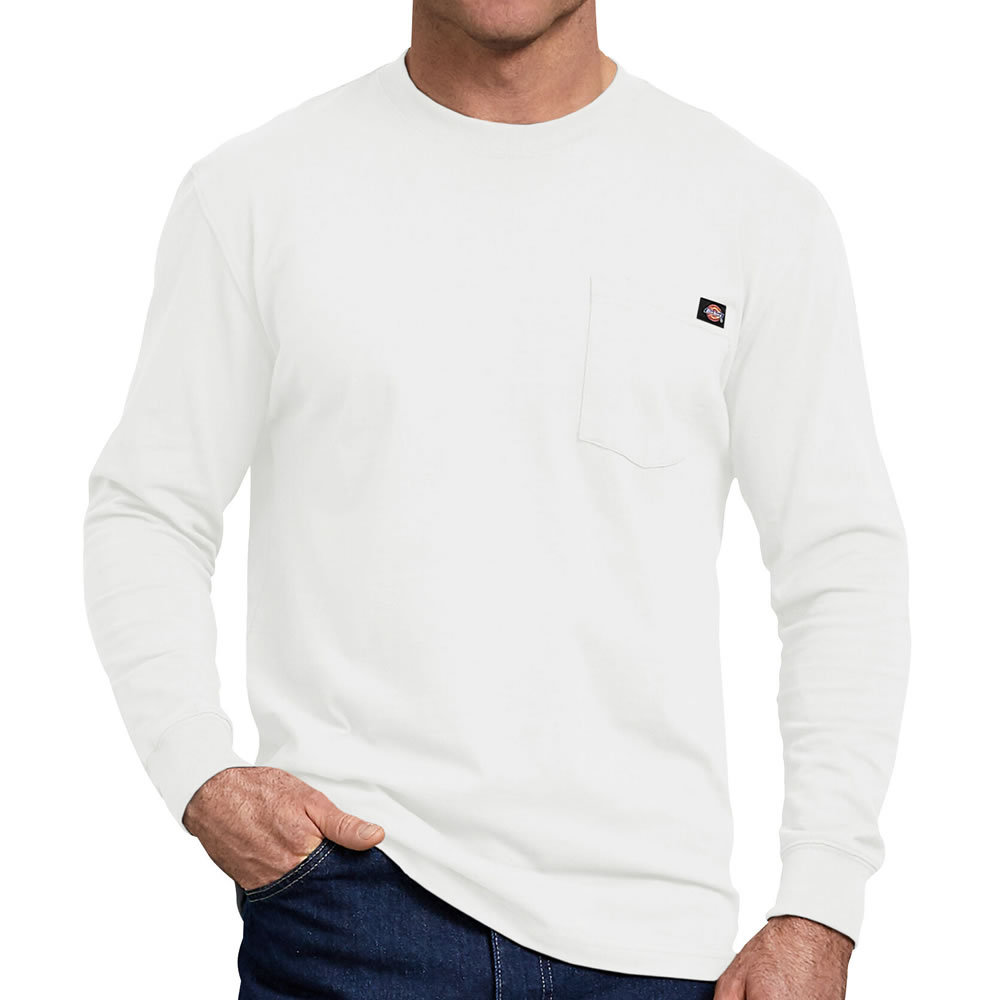 Dickies ディッキーズ ロンT 長袖 ポケットTシャツ ポケT カットソー メンズ おしゃれ ブランド ロゴ ワンポイント 大きいサイズ ゆったり ファッション USA企画 | Dickies | 02