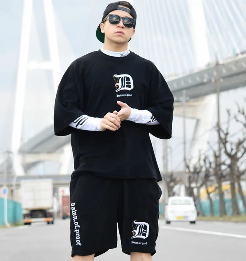 パイル地 セットアップ ジャージ 上下 メンズ 夏 大きいサイズ パイル生地 半袖tシャツ ハーフパンツ ロゴ刺繍 Dop B系 ストリート ブランド 新作 Dpst180 Deep B系 ストリートファッション 通販 Yahoo ショッピング