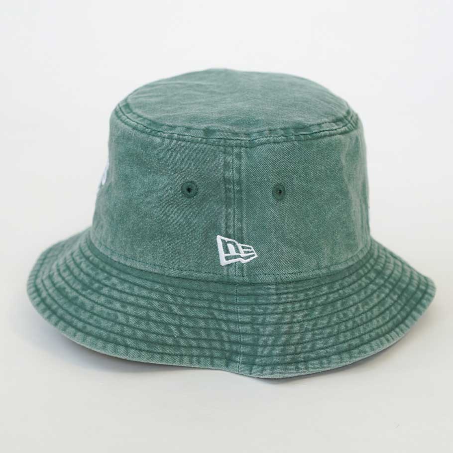 NEW ERA ニューエラ バケットハット BUCKET01 バケット01 Acid Wash MLB オークランド・アスレチックス