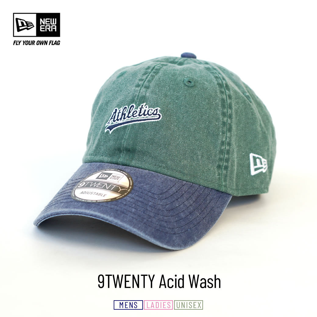 ニューエラ キャップ 帽子 メンズ レディース NEW ERA 9TWENTY 920 Acid Wash アシッドウォッシュ MLB