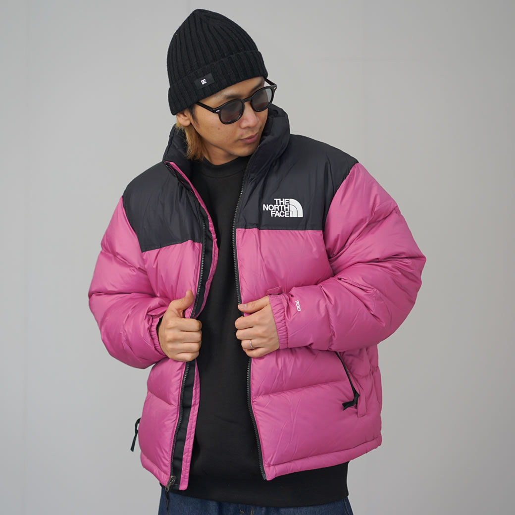 ノースフェイス ヌプシ ダウンジャケット メンズ アウター 700FP 日本未発売 USA企画 THE NORTH FACE 1996 Retro Nuptse Jacket ピンク｜deep｜02