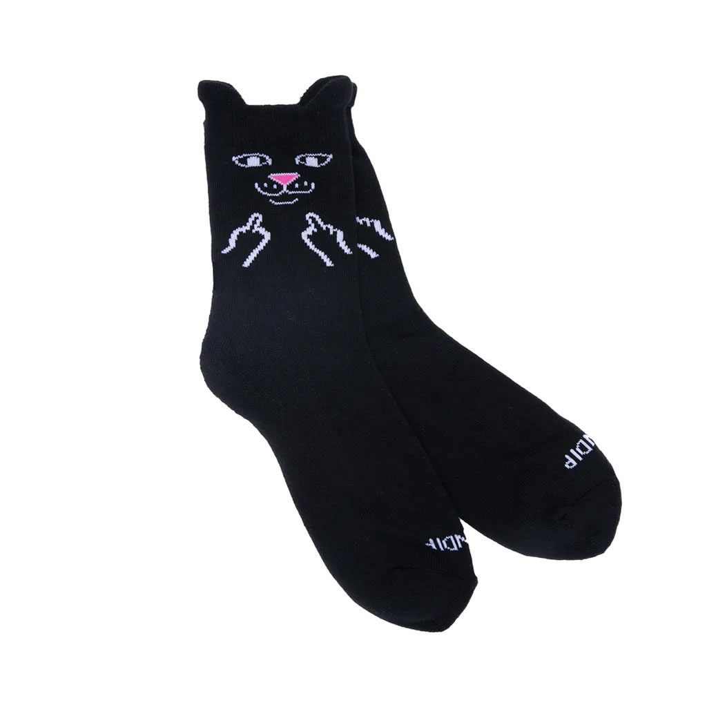 RIPNDIP リップンディップ クルーソックス メンズ 靴下 Jerm Face Mid Sock...