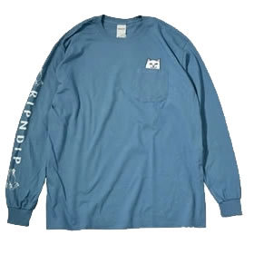 RIPNDIP リップンディップ ロンT ポケットTシャツ メンズ