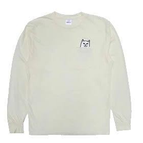 RIPNDIP Lord Nermal ポケット Tシャツ 長袖 ロゴ 2色 送料込み 楽天市場】RIPNDIP リップンディップ Lord Nermal Pocket Tee 8
