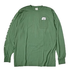 RIPNDIP リップンディップ ロンT ポケットTシャツ メンズ