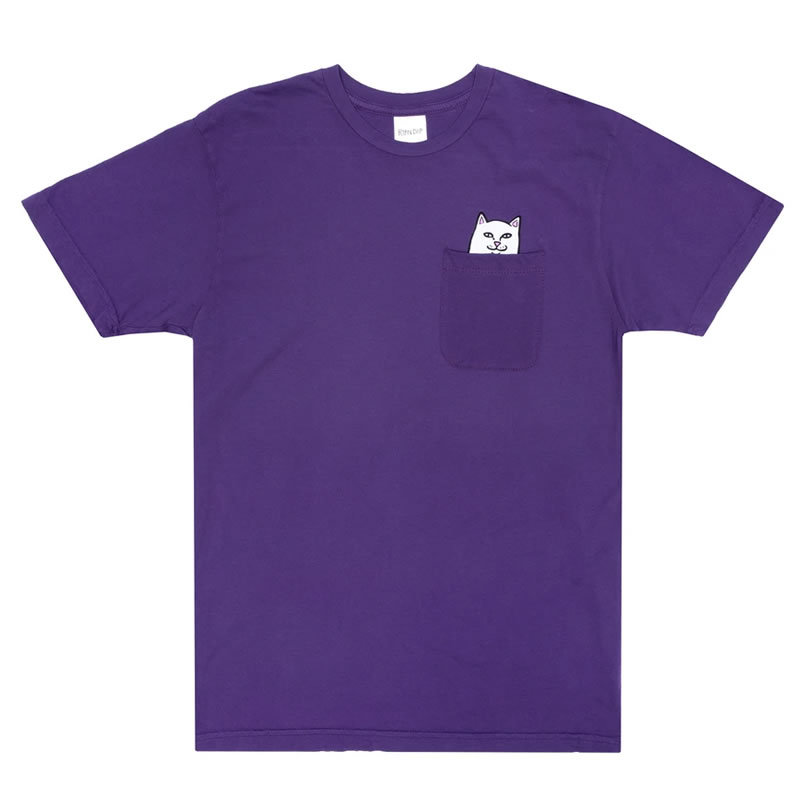 RIPNDIP リップンディップ ポケットTシャツ メンズ レディース ストリート ブランド USAモデル Lord Nermal Pocket Tee