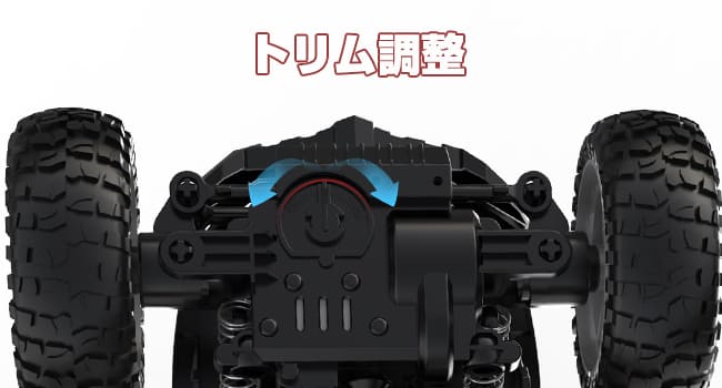 DEERC ラジコンカー 1/16 4WD 四輪駆動 操作時間60分 LEDライト