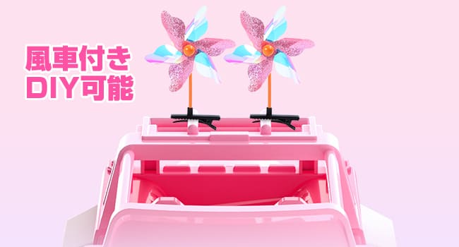 DEERC ラジコン ラジコンカー 子供向け 女の子向け 可愛い オフロード