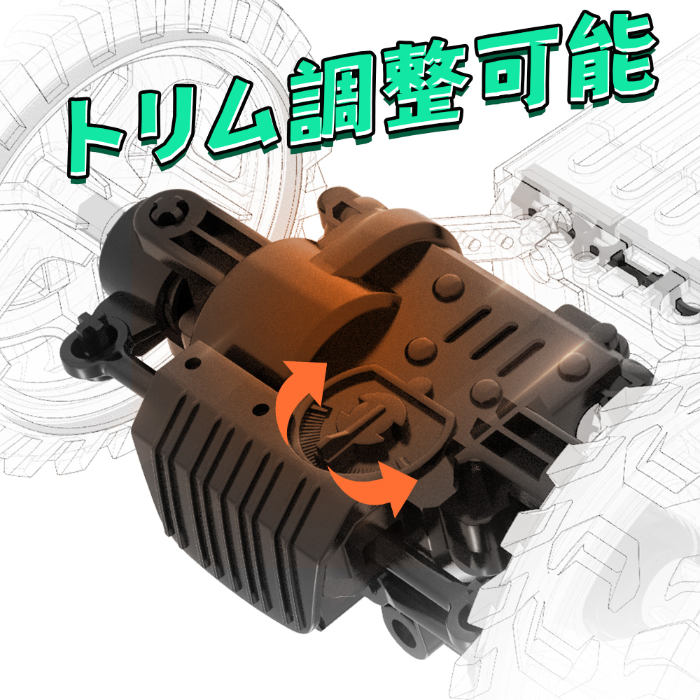 DEERC ラジコン オフロード ラジコンカー RCカー ギフト 40分間