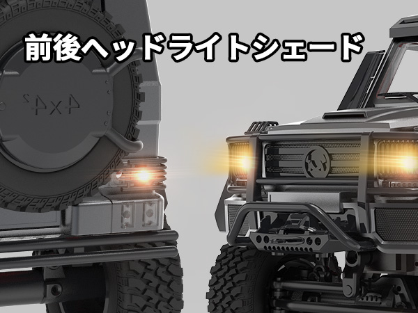 DEERC ラジコン ラジコンカー オフロード クローラー 4WD カスタム