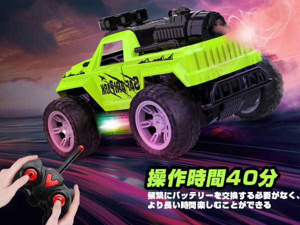 DEERC ラジコンカー 子供向け ラジコン 車 おもちゃ リモコンカー RC