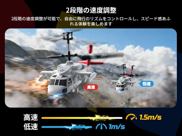 DEERC ヘリコプター ラジコン おもちゃ 室内 武装 飛行機 小型 初心者
