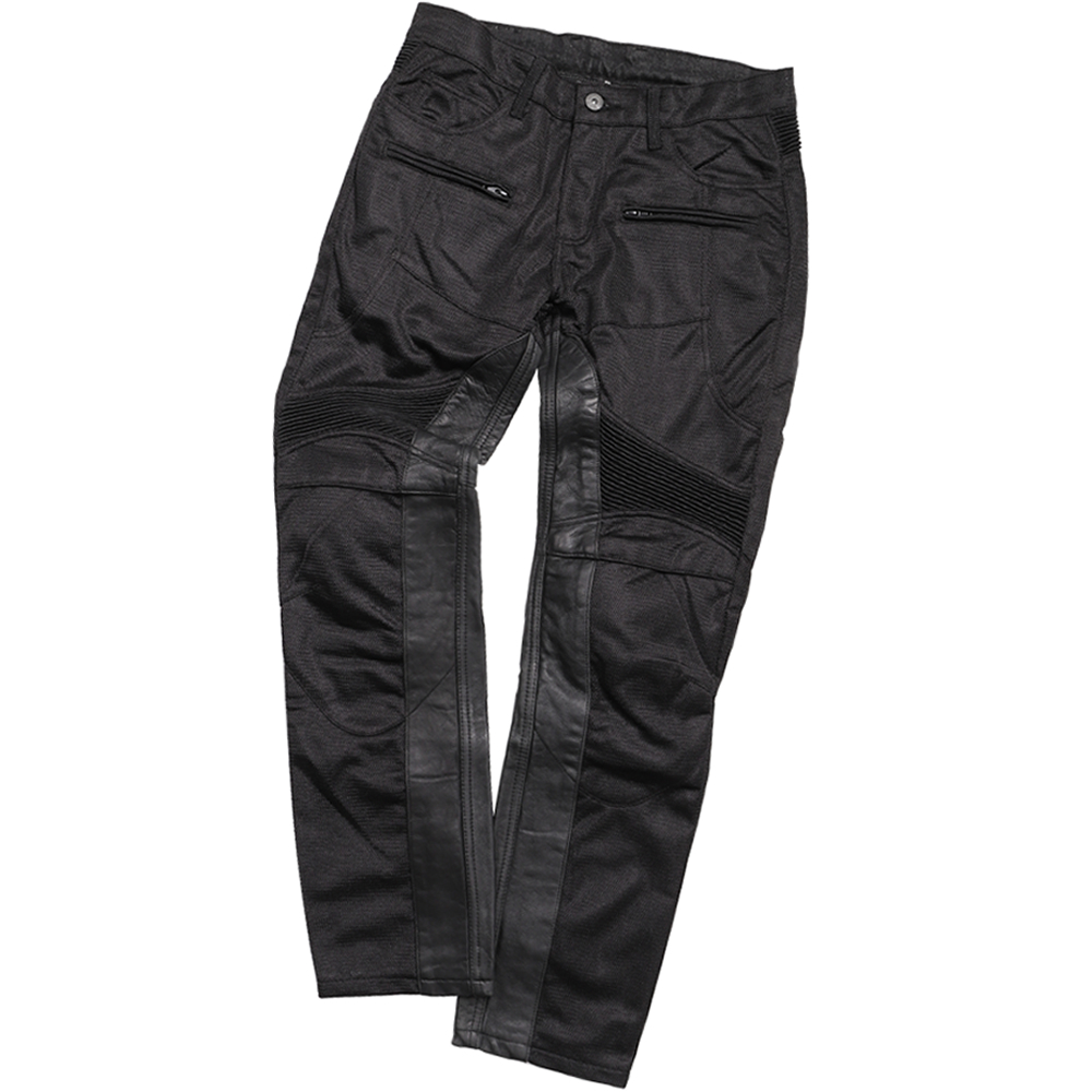 DEGNER デグナー メンズテキスタイルメッシュパンツ ライダース