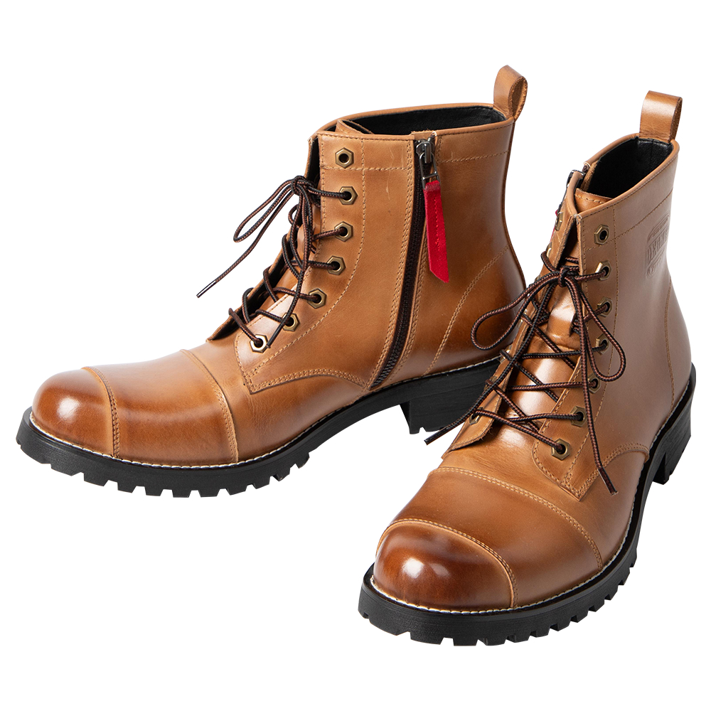 DEGNER（デグナー） シフトガード付レザーZIPブーツ 大きいサイズ