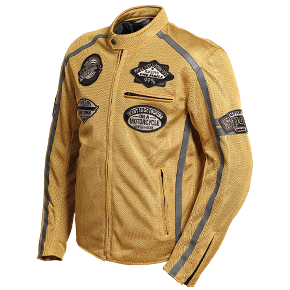 新品 黄色 バイク ジャケット メッシュ プロテクター インナー付き Amazon.co.jp: [CHEJI] バイクジャケット メッシュジャケット