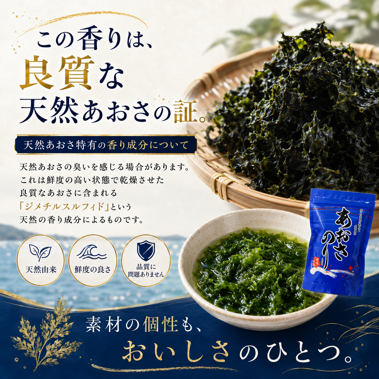 ネコポス送料無料 あおさのり 20g 無添加 長崎県産 壱岐産 乾燥あおさ