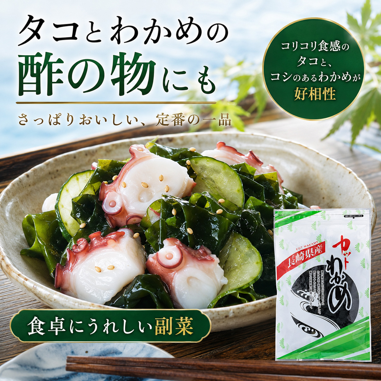 ネコポス送料無料 カットわかめ 70g 無添加 長崎県産 壱岐産 天然