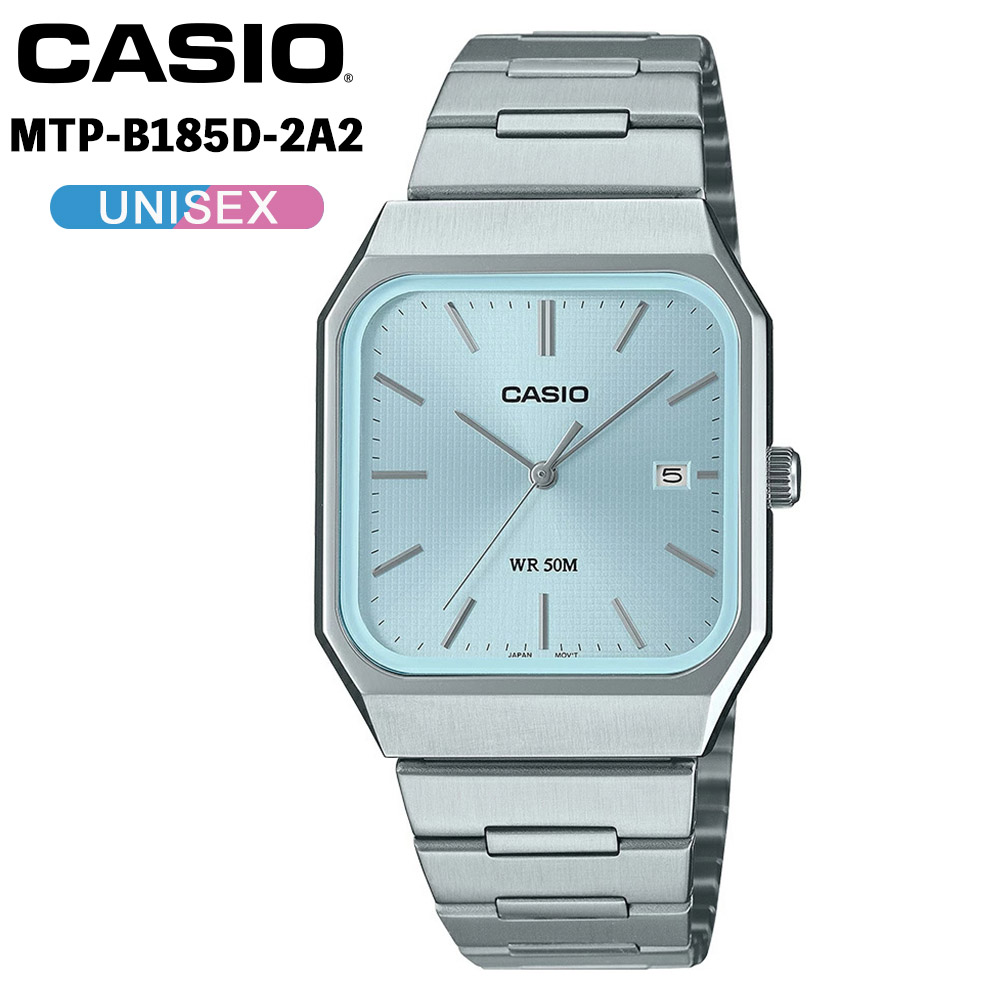 CASIO MTP-B185D-2A2 腕時計 CASIO（カシオ） CASIO MTP-B185D-2A2 スタンダード アイスブルー