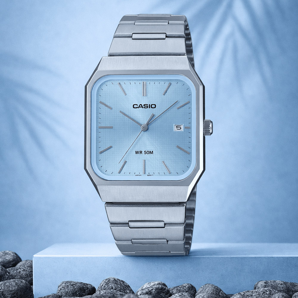 CASIO（カシオ） CASIO MTP-B185D-2A2 スタンダード アイスブルー