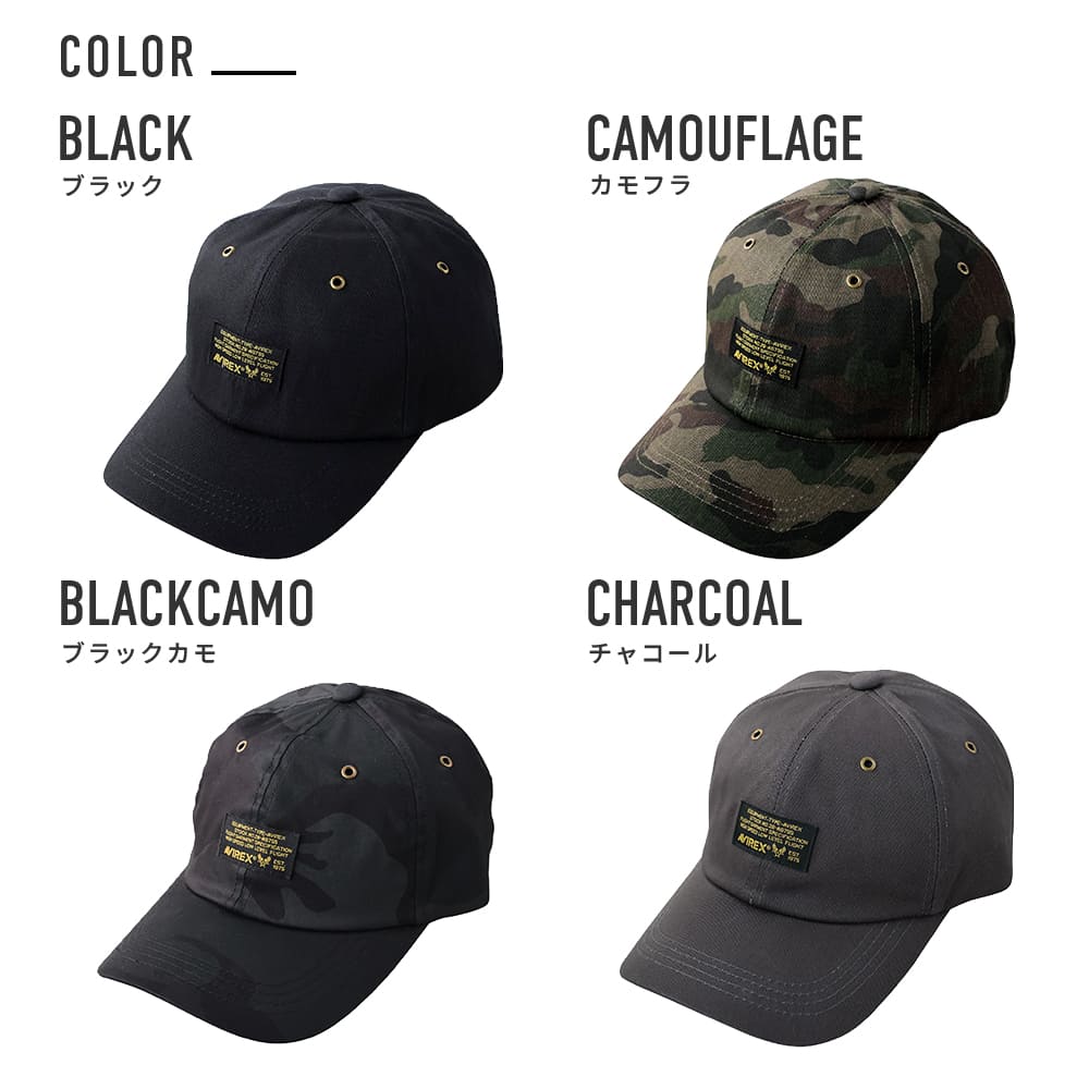 AVIREX (アヴィレックス) ミリタリー タグ 6パネルキャップ ベースボールキャップ 帽子 メンズ コットンキャップ ポロキャップ ローキャップ AVIREX (アヴィレックス) ミリタリー タグ 6パネルキャップ ベースボールキャップ 帽子 メンズ コットンキャップ ポロキャップ ローキャップ