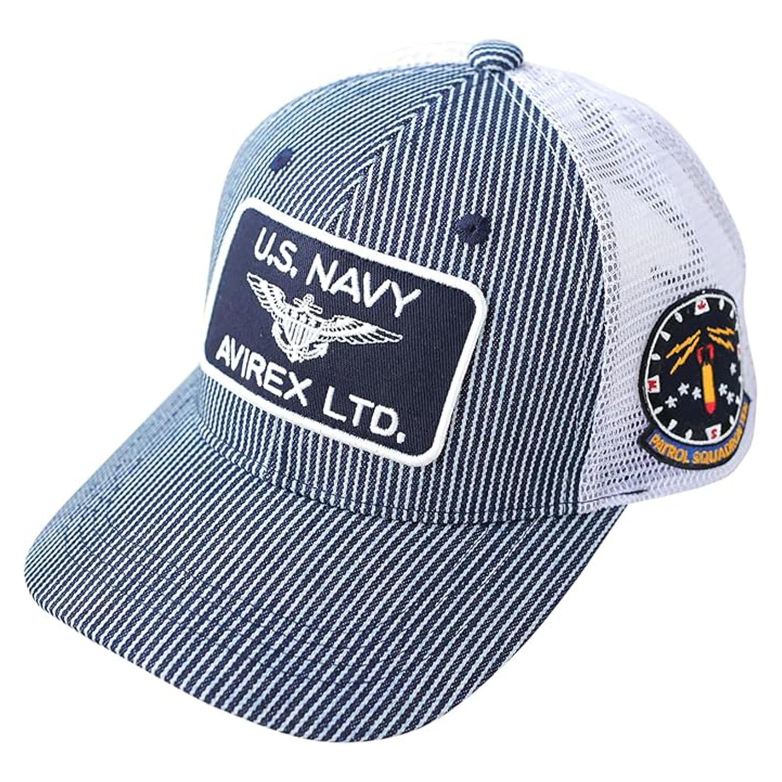 AVIREX アヴィレックス U.S NAVY ミリタリーパッチ 6パネル