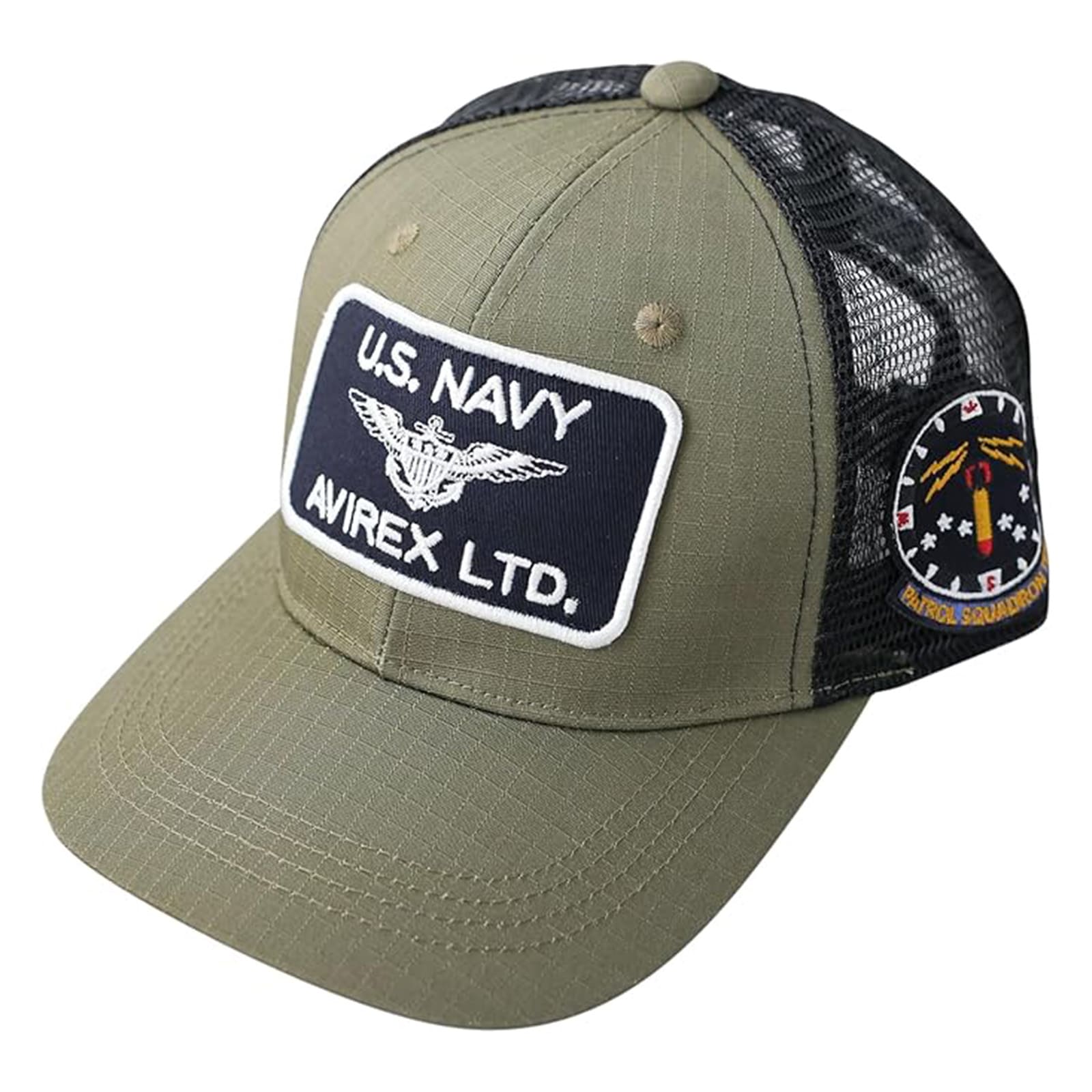 AVIREX アヴィレックス U.S NAVY ミリタリーパッチ 6パネル