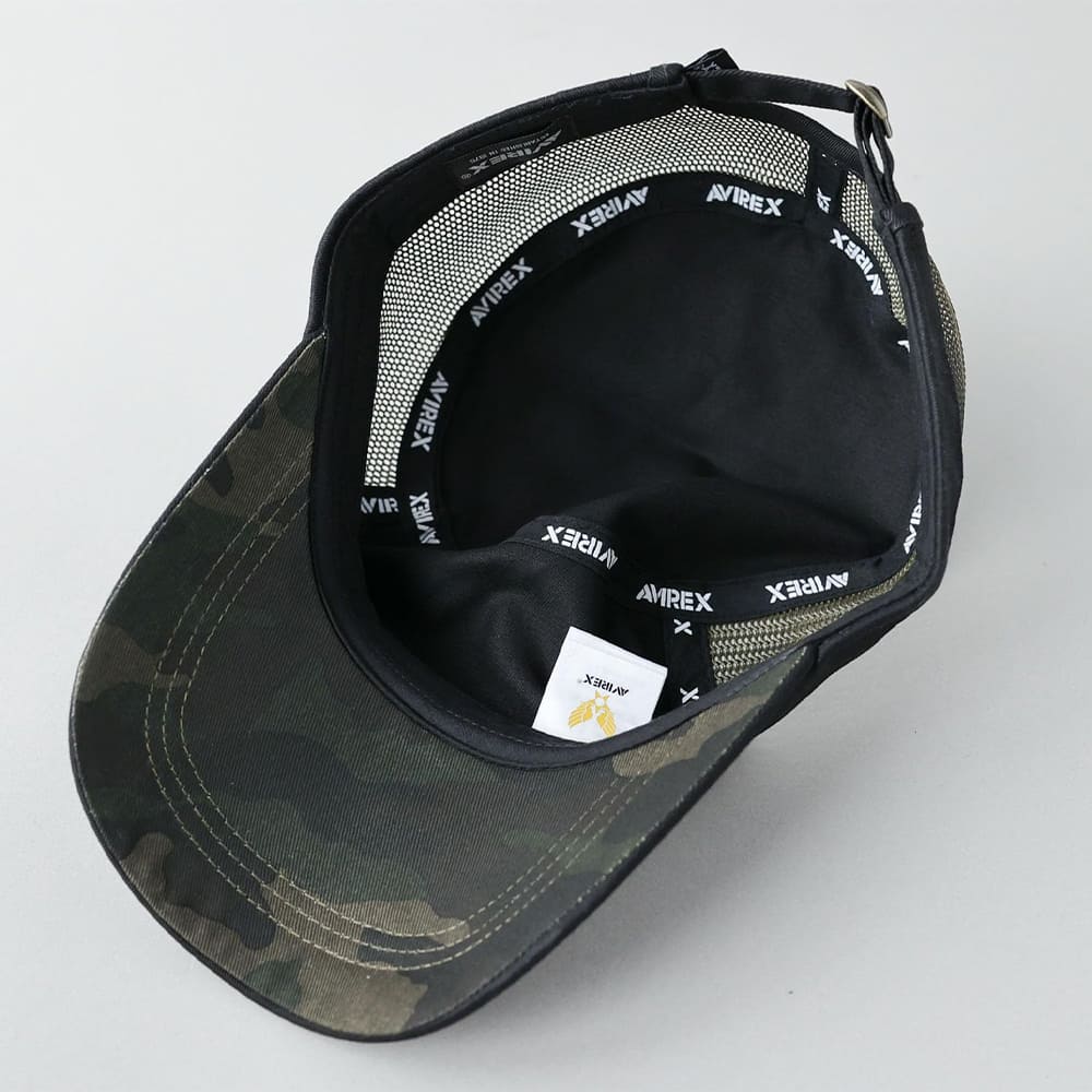 アヴィレックス] 別注 BIG SIZE スタンダード メッシュ ワークキャップ