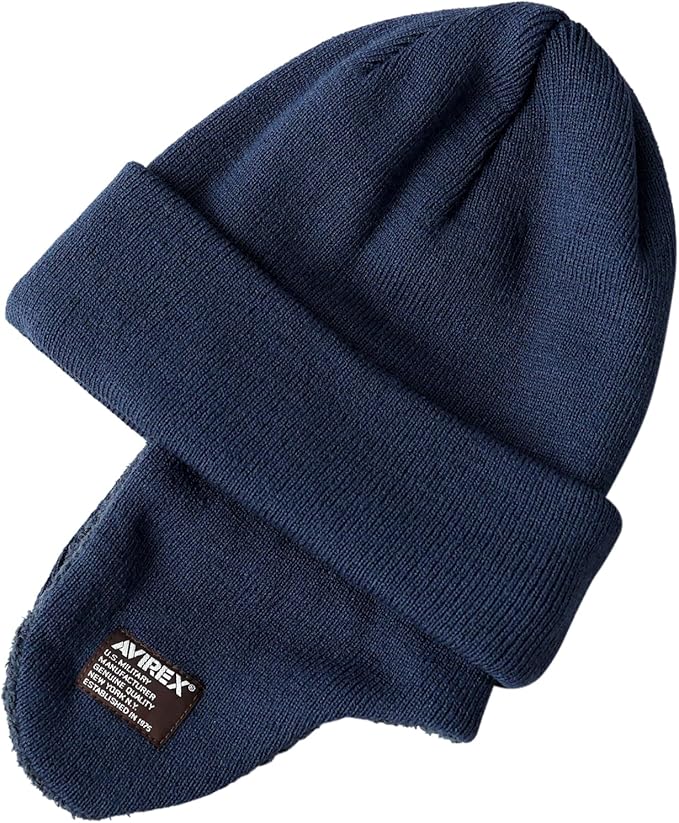 AVIREX（アヴィレックス） ミルスペック フライトキャップ ニット帽