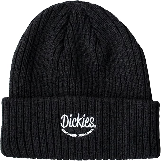 ディッキーズ] Dickies ルッキング 刺繍 ＆ ワッペン リブ編み ニット