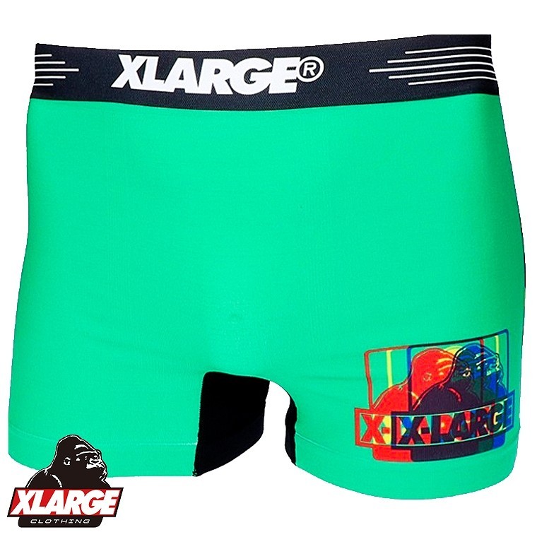 エクストララージ ボクサーパンツ XLARGE XＬ グリーン ブラック 蜂