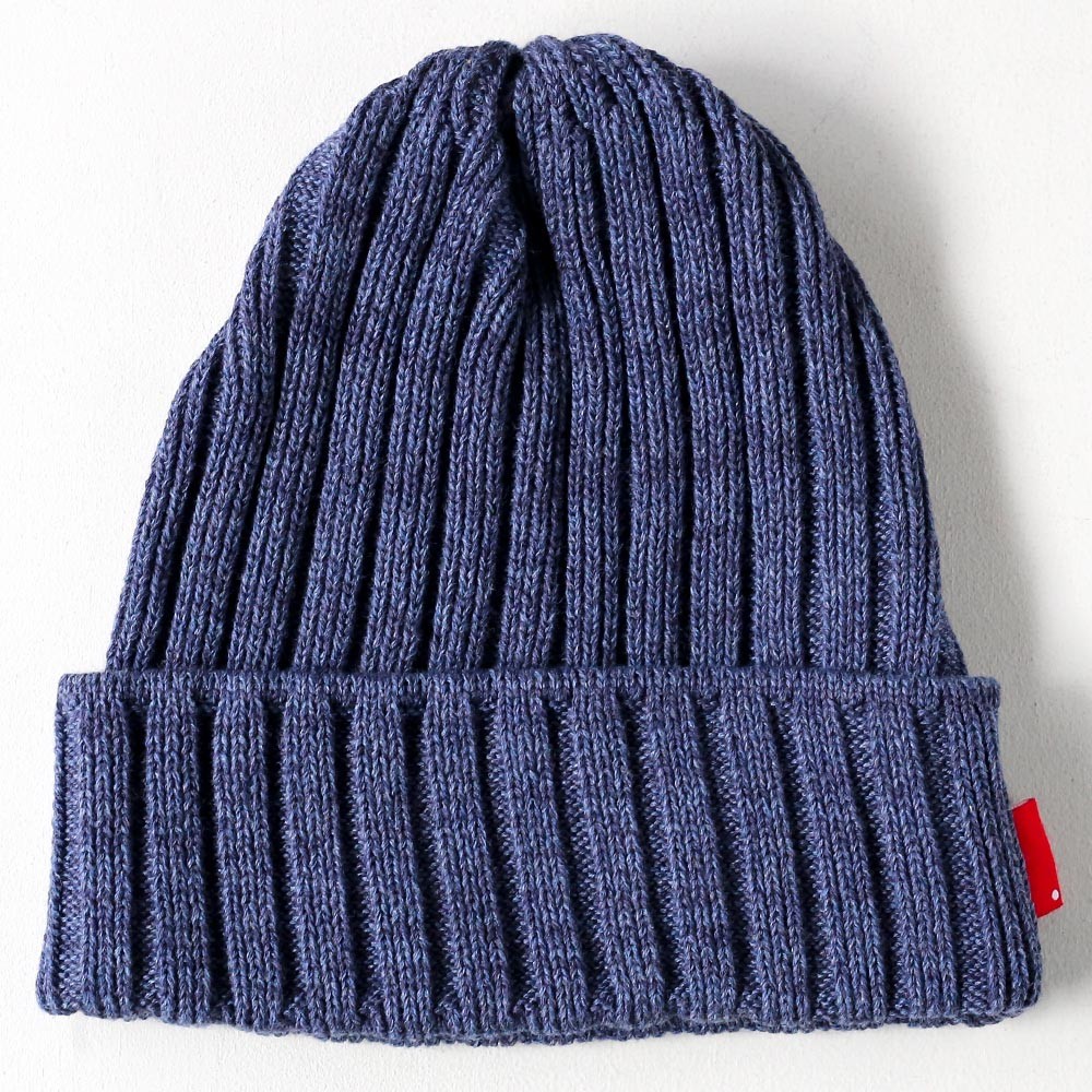 Supreme ニット帽 青 100%コットン Supreme(シュプリーム) / 韓国製/ニットキャップ/--/コットン
