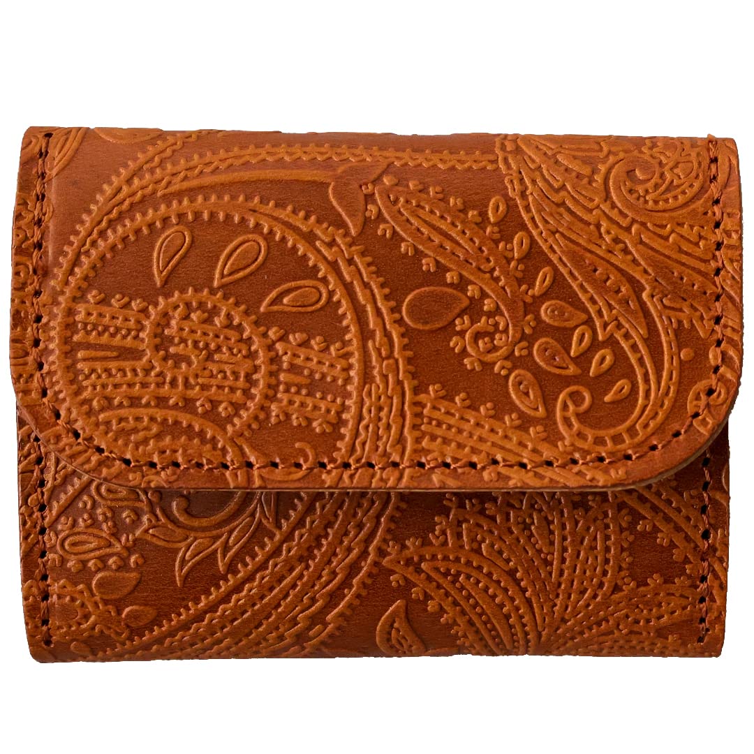 【特価セール】VINCENT CRAFTED 日本製 栃木レザー 財布 ペイズリ VINCENT CRAFTED 日本製 栃木レザー ペイズリー 極小 スモール