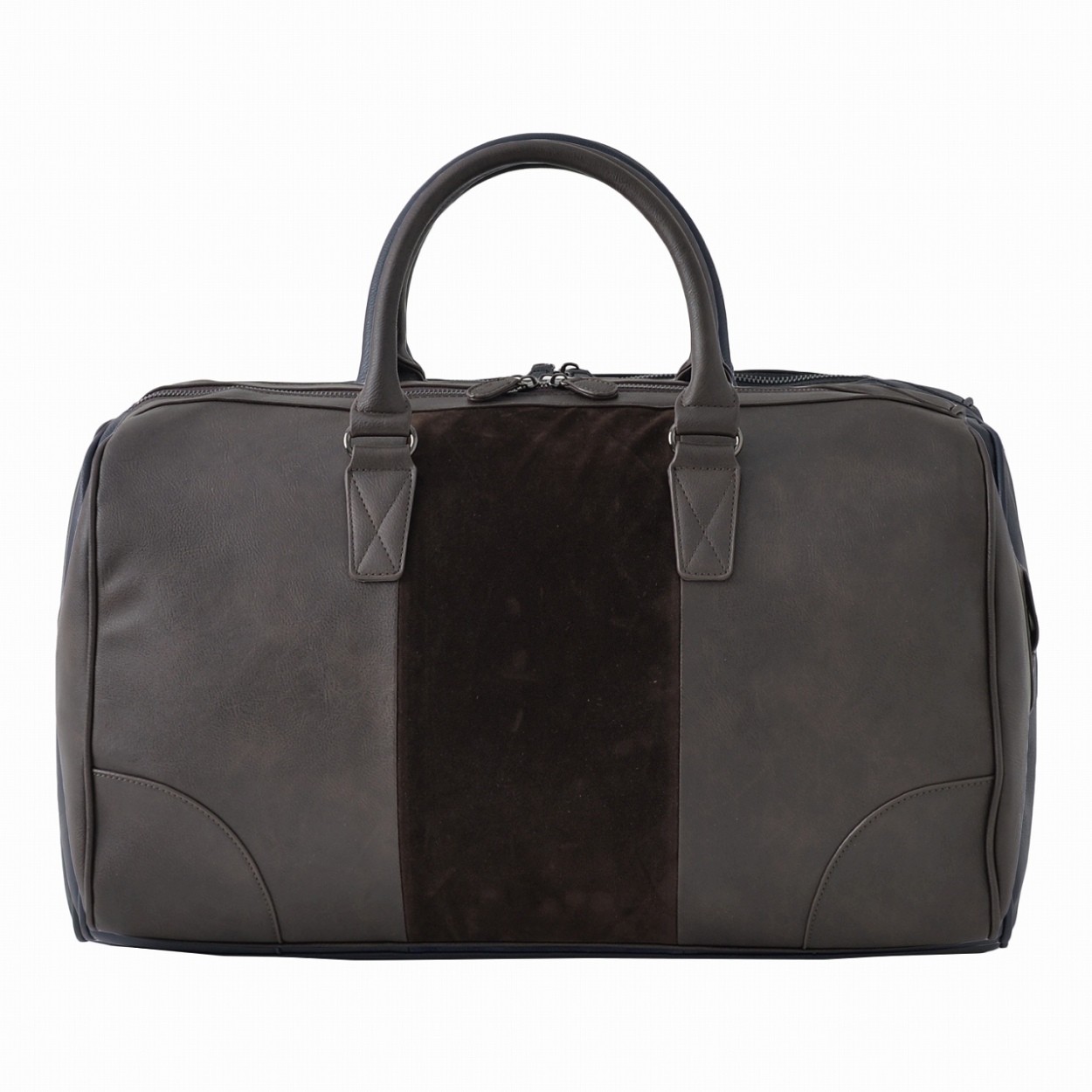 ヴンダーバッグ WUNDERBAG スエード タッ チ切替 ボストン バッグ